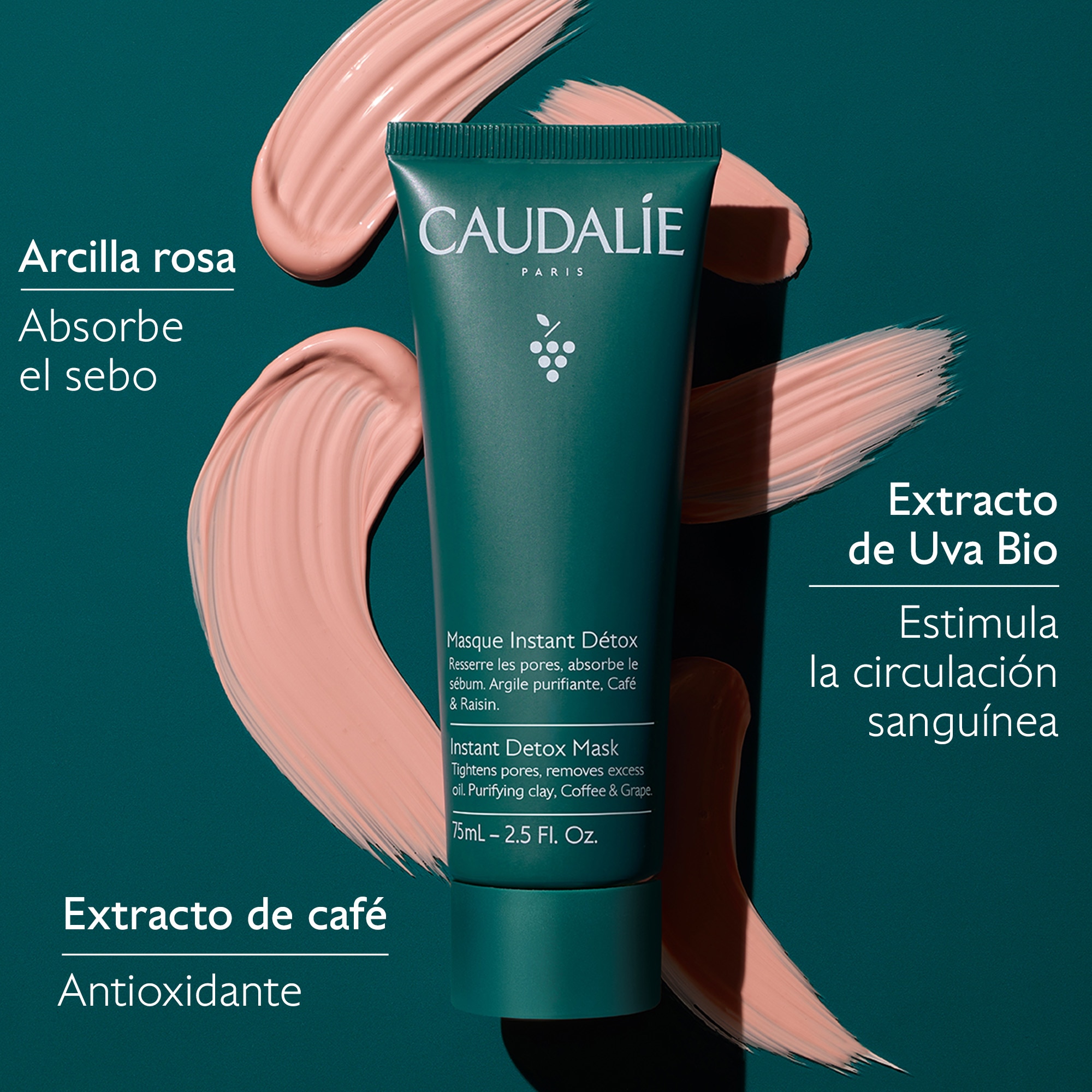 VINERGETIC INSTANT DETOX MASK (MASCARILLA MINIMIZADORA DEL PORO)
